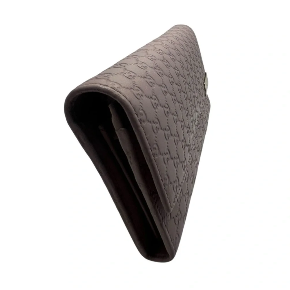 Gucci Microguccissima Continental Wallet in lilac leather with COA - Picture 7 of 12